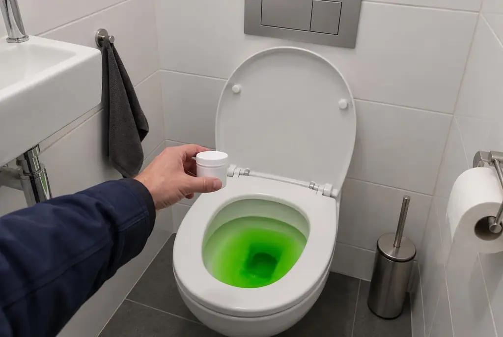 Lekdetectie Naarden – kleurstoftest bij een lekkend toilet